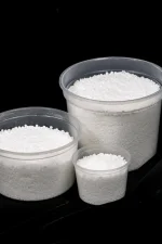 Packaged Calcium Nitrate fertiliser ready for home and nursery use.