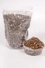 Bag of Venus Fly Trap Soil showing peat and perlite texture.