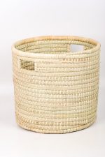 Close up of XL handwoven basket