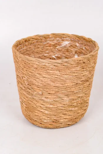 Seagrass Basket with plastic liner